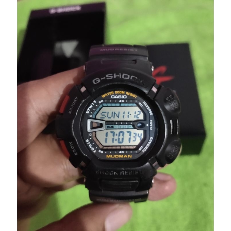 Jam Casio Gshock G9000 Second