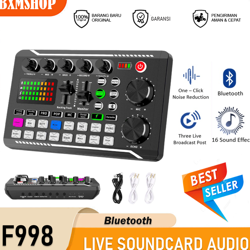 ➠❉✳ You Pin Soundcard Sound Card F998 Live Mixer Audio Broadcast Recording / Live Soundcard f998 Sou
