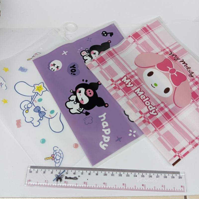 

Tempat Pensil / Tas Sanrio Kuromi / Tas motif Lucu sanrio Melody Karakter