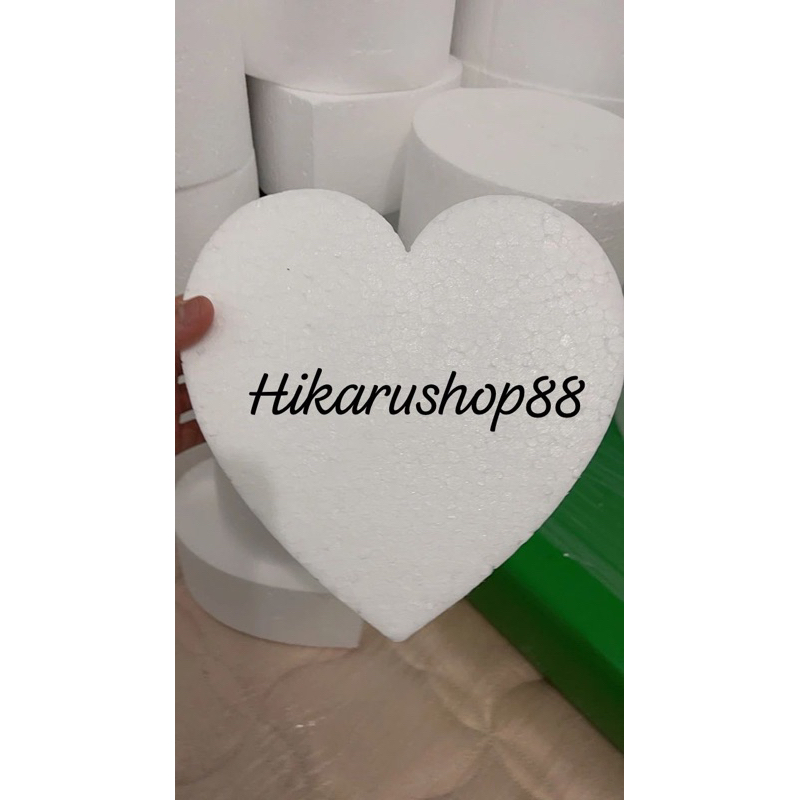 Dummy Cake Love Dummy Cake Bentuk Hati Gabus Bentuk Hati wedding cake decoration