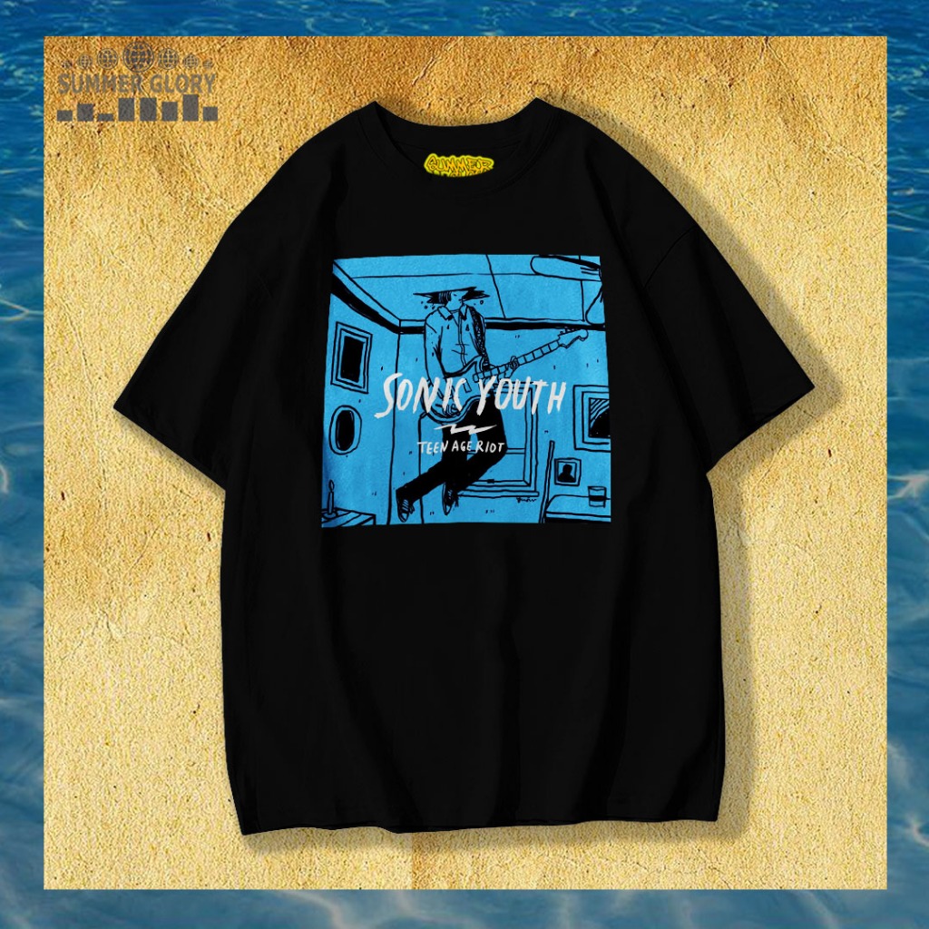 SONIC YOUTH T-SHIRT / KAOS BAND SONIC YOUTH