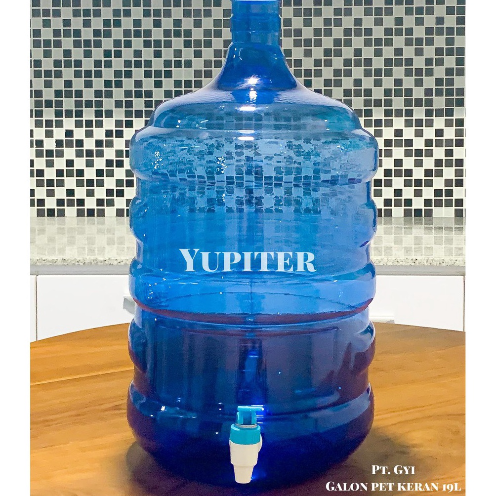 Terbaru.. GALON PET KRAN 19 LITER - GALON AIR MINUM ISI ULANG 59