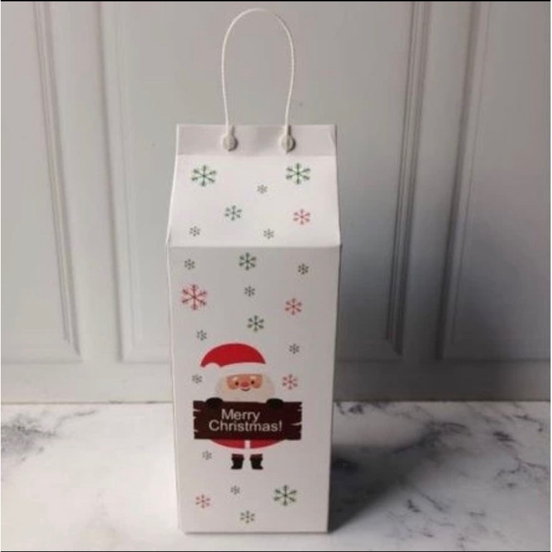 

Box Hampers Natal 5 Sets / Box Cookies Premium 10cm x 10cm x 20cm(tinggi) / Hampers Natal Simple / Box Cookies Natal