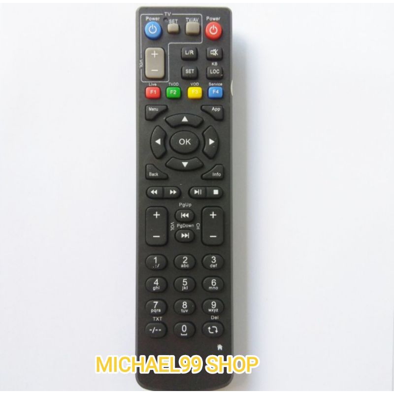 REMOT STB INDIHOMEE / MNC PLAY ZTE B860 / B760 ORI