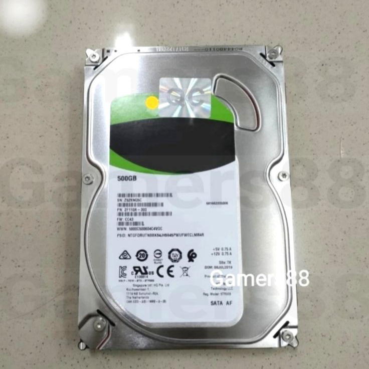 Baru HDD 500gb Hardisk 500gb Harddisk PC Internal 3.5"