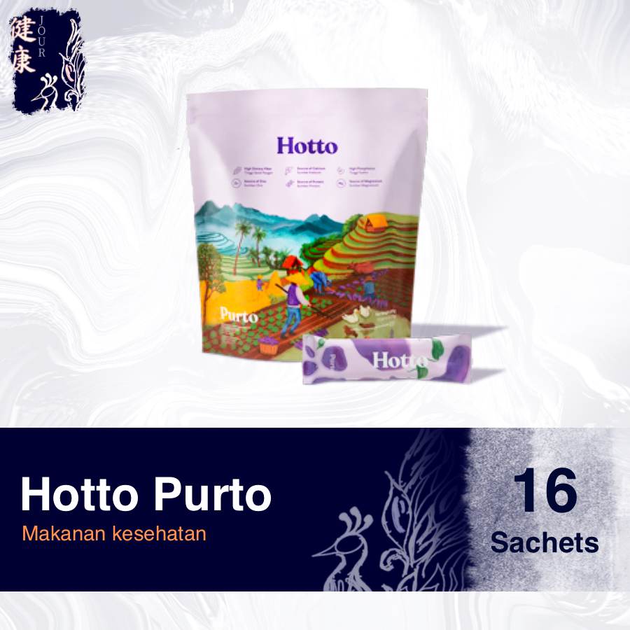 

Hotto Purto Multigrain isi 16 Sachets / Makanan Kesehatan