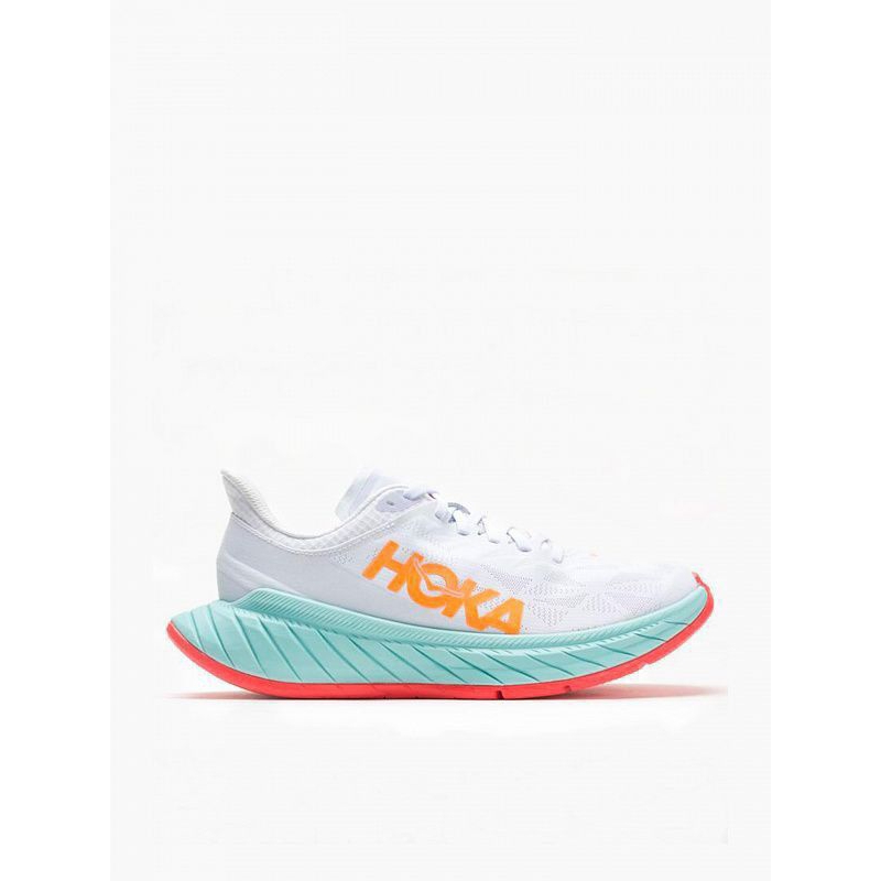 HOKA ONE ONE CARBON X2 WHITE BLUE