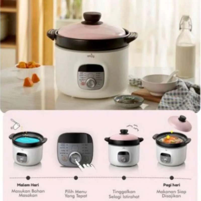 preloved emily slow cooker 2.8l