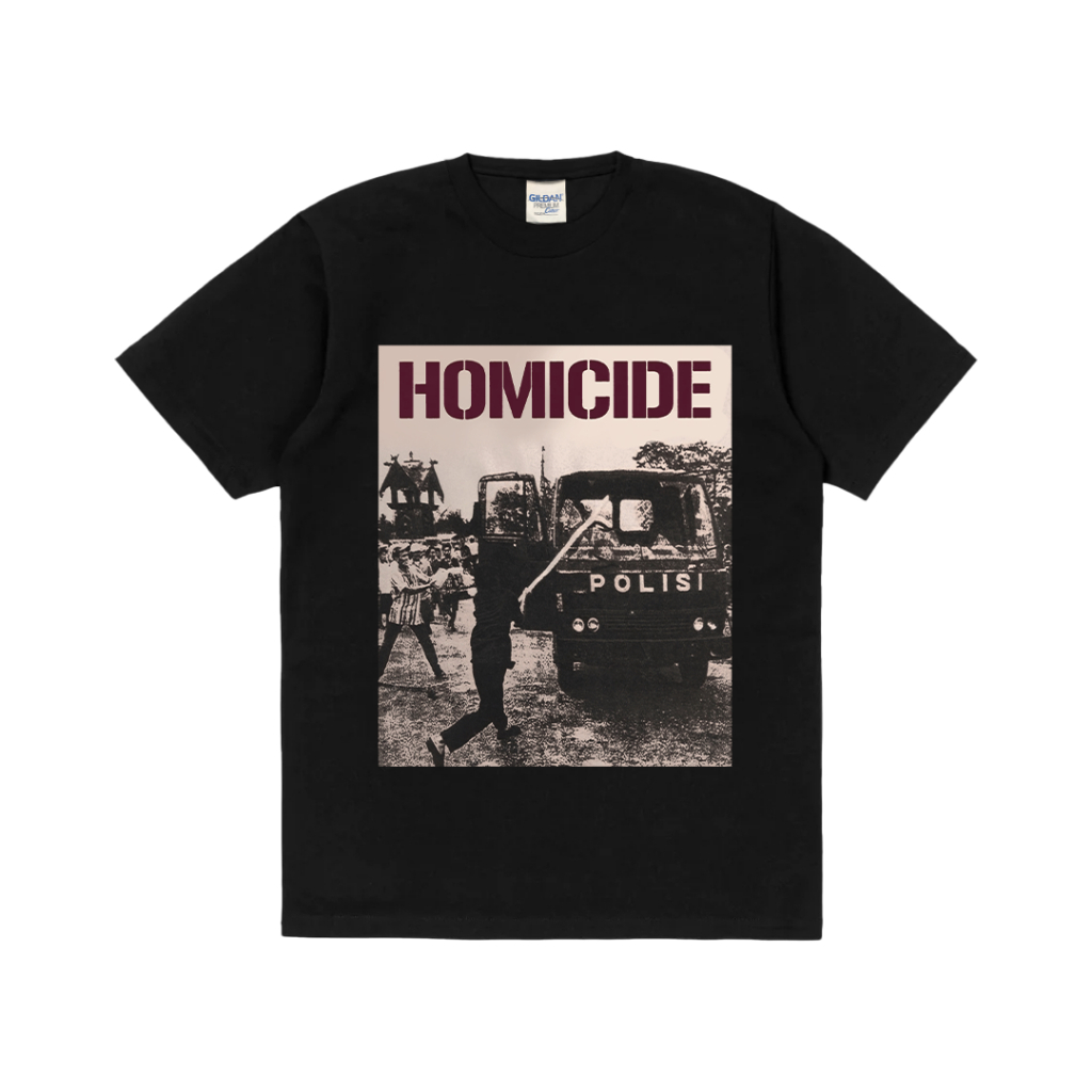 Baju Kaos Premium Band V2 HOMICIDE Aesthetic Vintage Tshirt Unisex