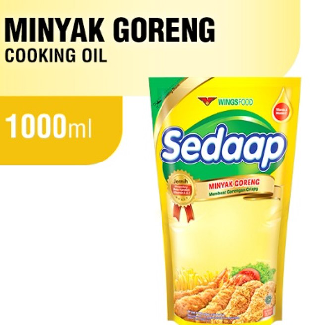 

Diskon Sedaap Minyak Goreng Pouch 1L Harga Murah