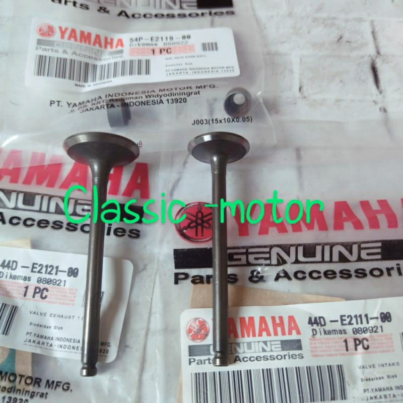 Klep Set Xeon+Sil klep Xeon Karbu Xeon Rc 44D