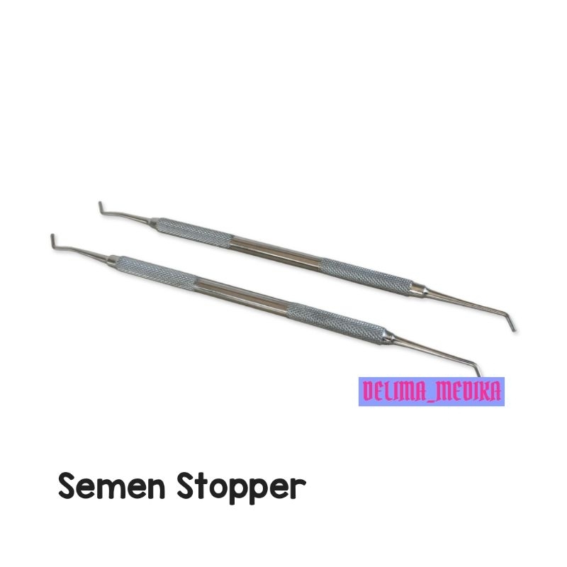 Dental Semen Stopper Stainless Steel / Cement Stopper Dental Stainless Steel