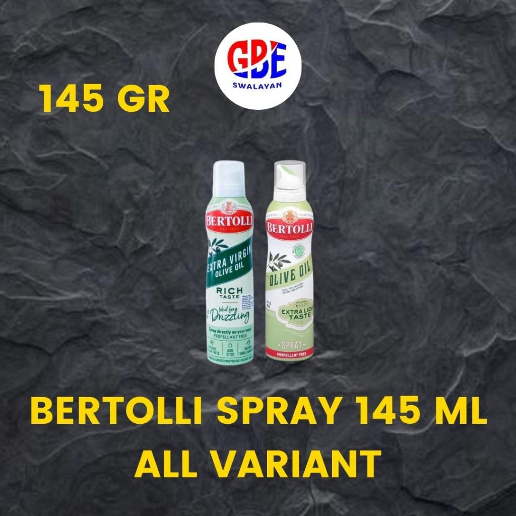 

MINYAK BERTOLLI 145 ML ALL VARIANT | EXTRA LIGHT TASTE | EXTRA VIRGIN OIL RICH TASTE