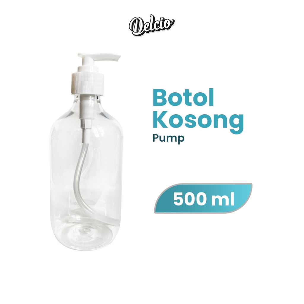 Botol Pump 500 ml Botol Kosong Pump 500 ml