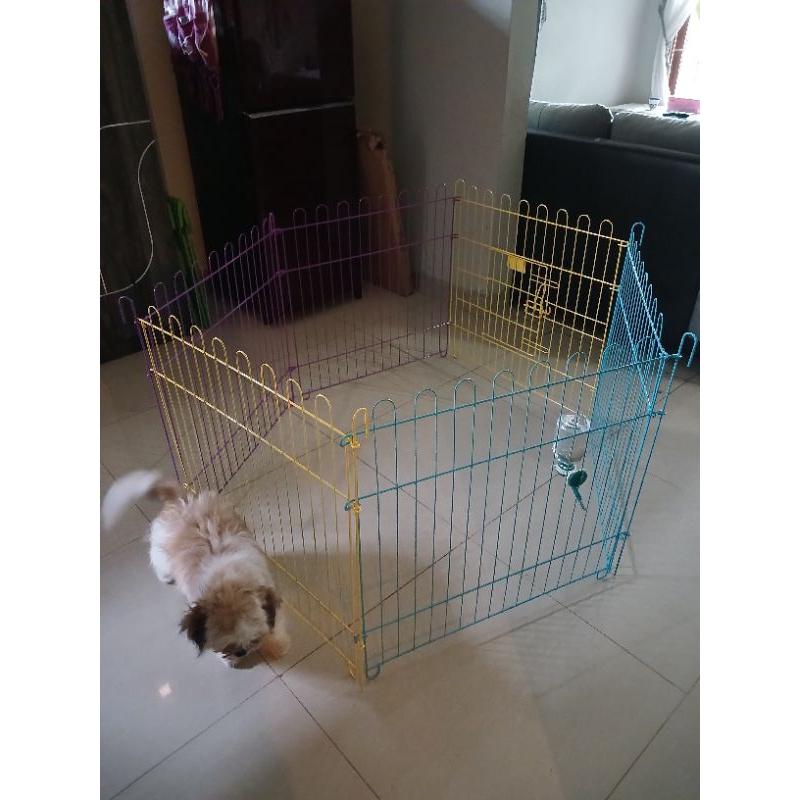 kandang anjing kucing bongkar pasang