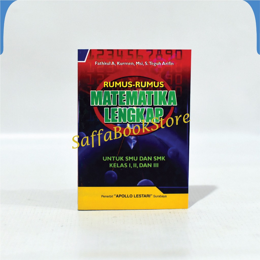 Untuk Kelas 1, 2, 3  Smu-Sma-Smk Buku Rumus-Rumus Matematika Lengkap Untuk Sma/Smk Indonesia 100% Ek