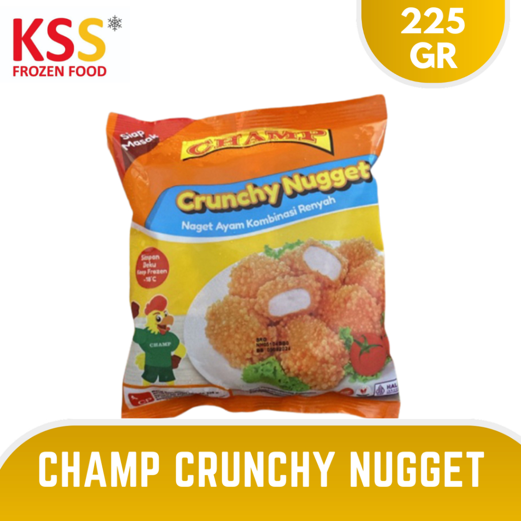 

CHAMP CRUNCHY NUGGET 225 GR