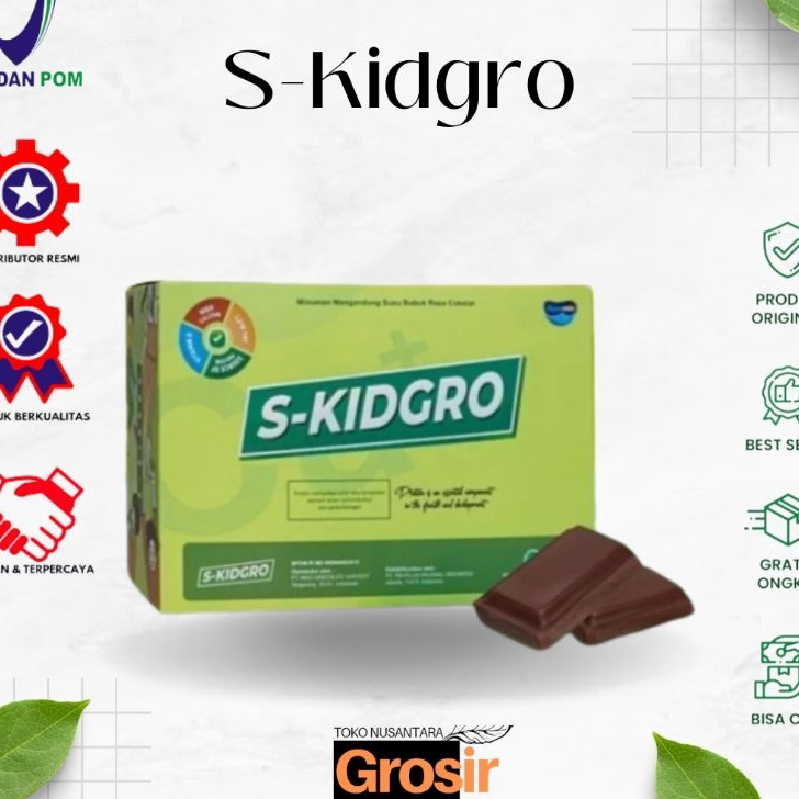 

GHDJ5142 PALING AMPUH>>> TERBARU!!! S-Kidgro Susu Peninggi Badan Untuk Anak Terbaik Original 1 Box