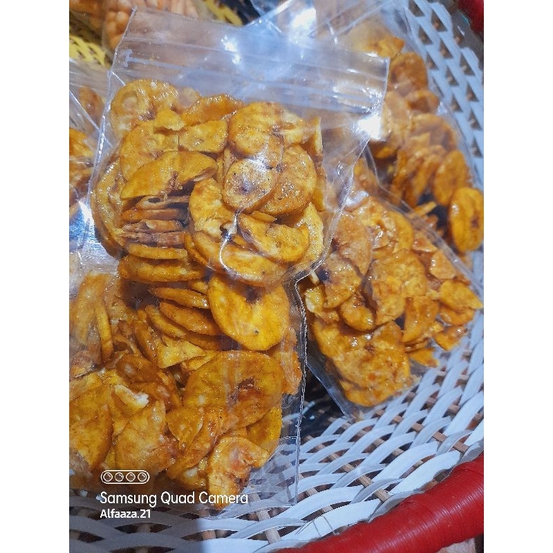 

Pisang koin kemasan 120 gr pouch sedang