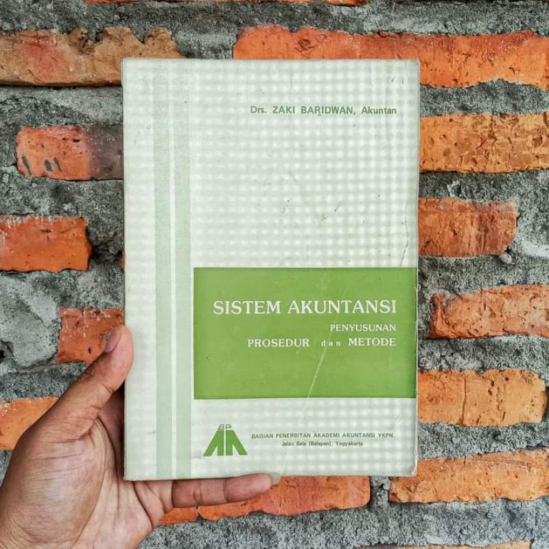 buku SISTEM AKUNTANSI - Drs. Zaki Baridwan, Akuntan