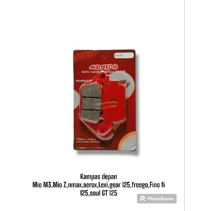 KAMPAS DEPAN CAKRAM MIO M3,MIOZ,SOUL GT 125,FREEGO,GEAR 125,,MX KING,FINO FI 125,NMAX,AEROX,LEXI MON