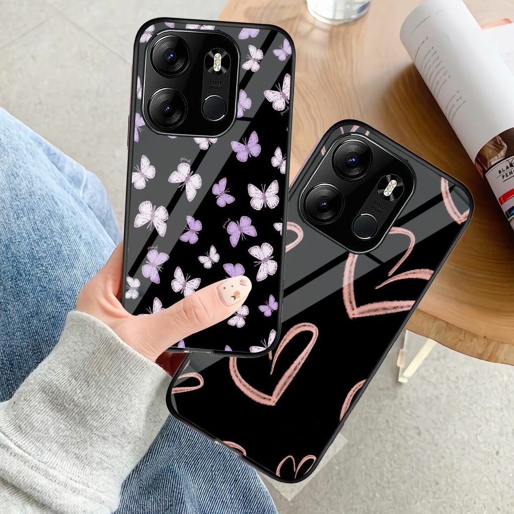 Case Kaca Tecno Spark Go 2023 - Kesing hp Tecno Spark Go 2023 - Case Cantik Tecno Spark Go 2023 - Ca