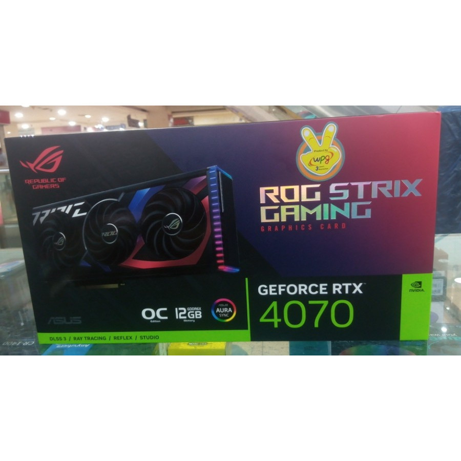 VGA ASUS ROG-STRIX-RTX4070-O12G-GAMNING