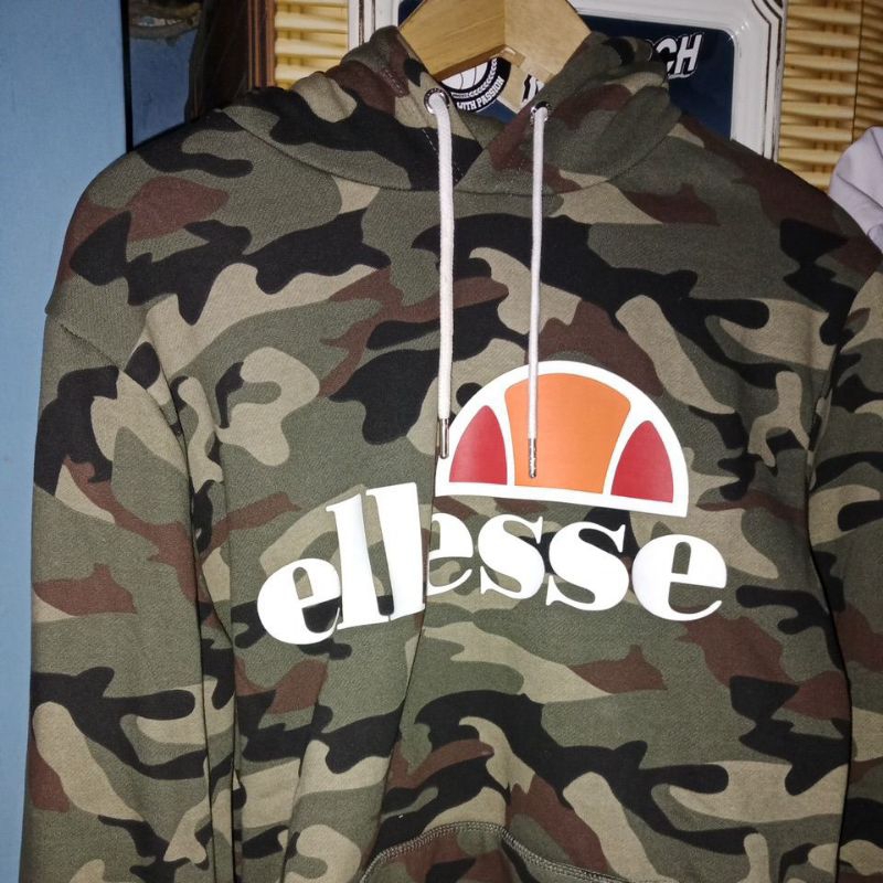 hoodie ellesse camo