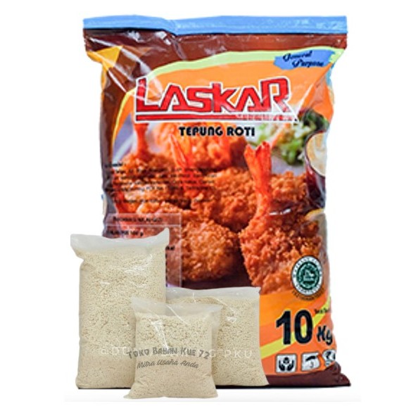 

[P] Laskar Tepung Roti Putih 250gr White Breadcrumb