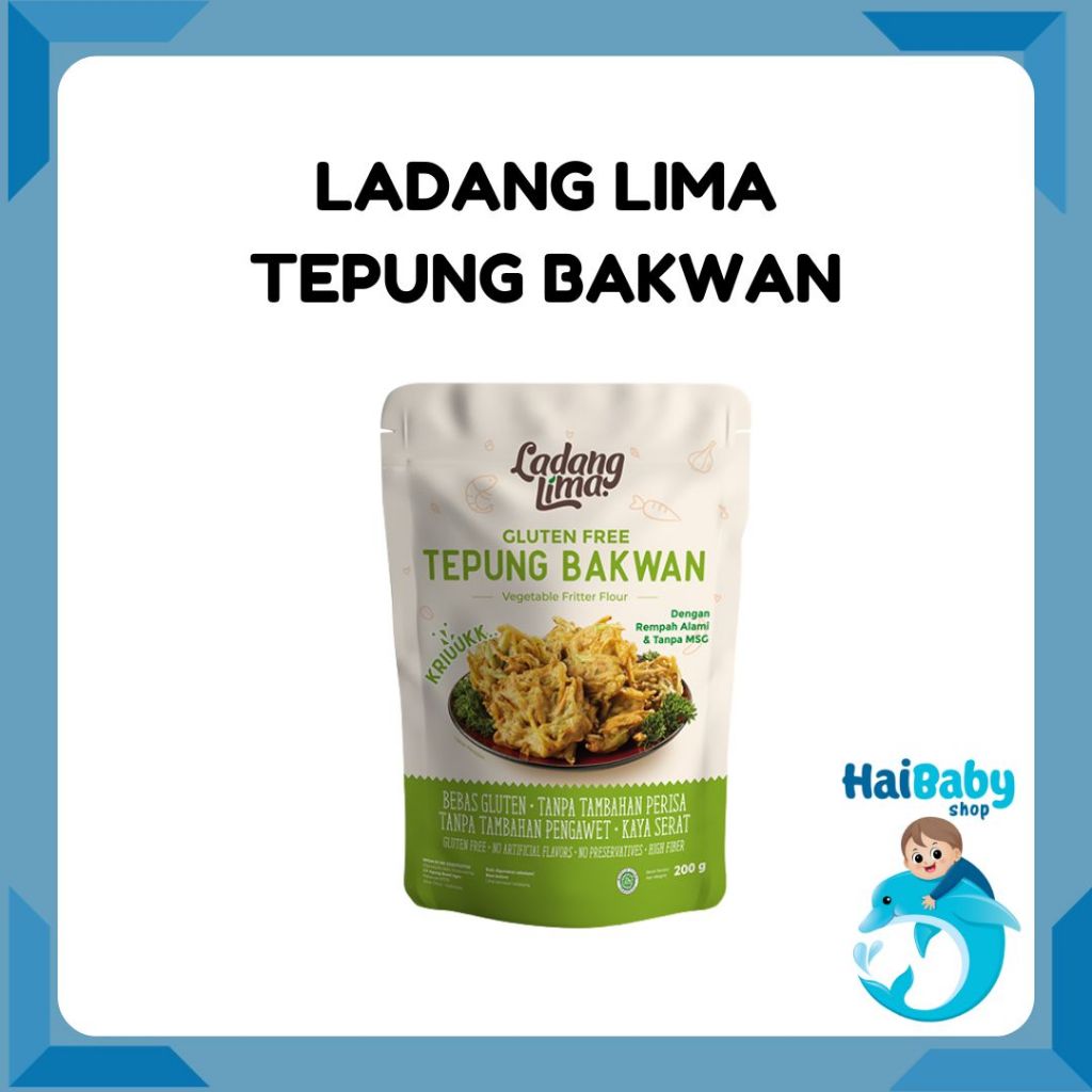 

Tepung Bakwan 200g - Gluten Free Ladang Lima