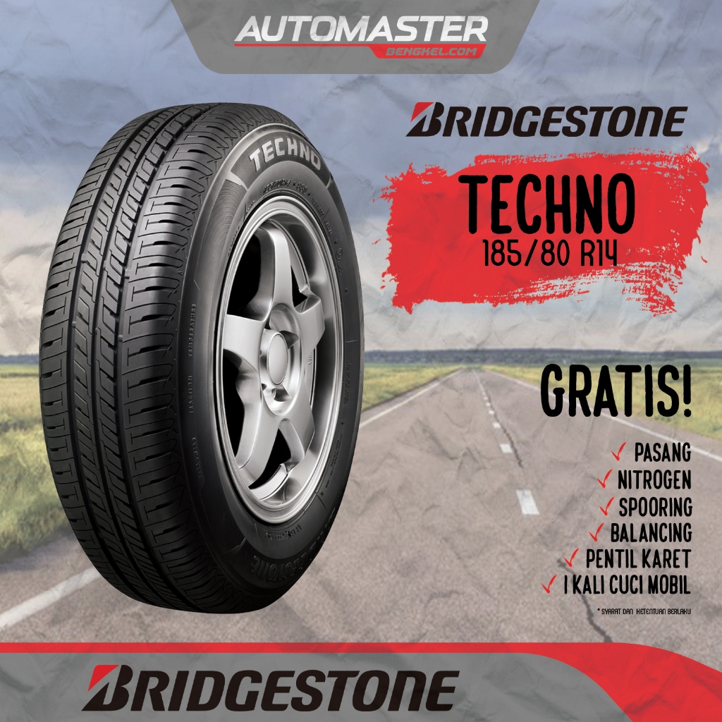 Ban Mobil Bridgestone Techno 185/80 R14