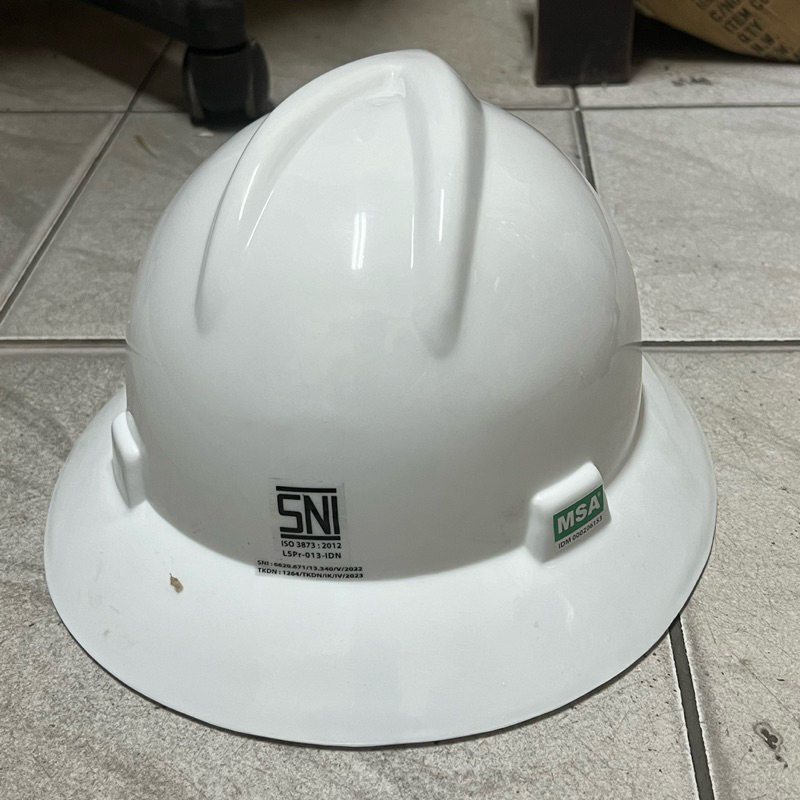 Helm fullbrim Fastrack MSA Helm Safety Proyek