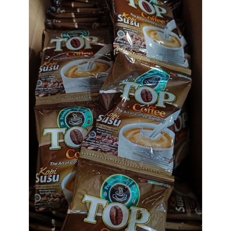 

Top Cofee Kopi Susu 12 sachet