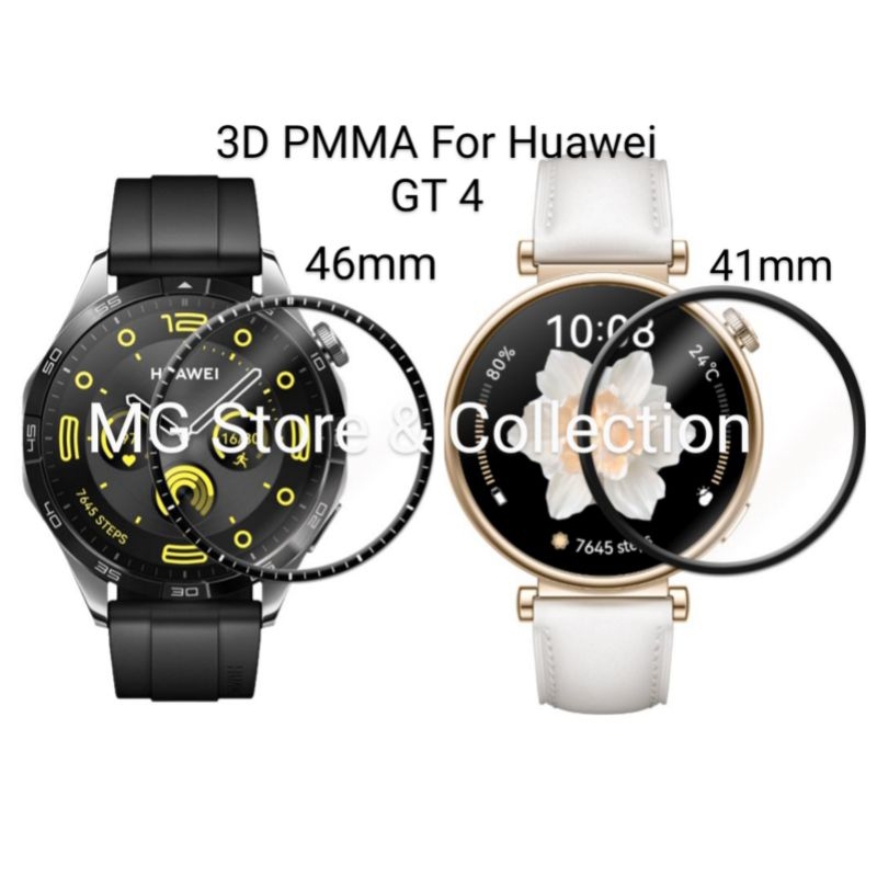 Screen Guard 3D PMMA For Huawei Watch GT4 GT5 41mm & 46mm