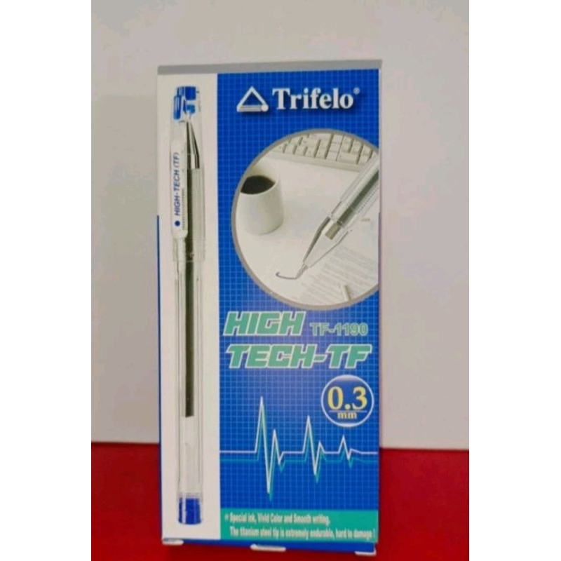

BULPOINT/BULPEN TRIFELO HIGH TECH TF-1190 BIRU (12BIJI)