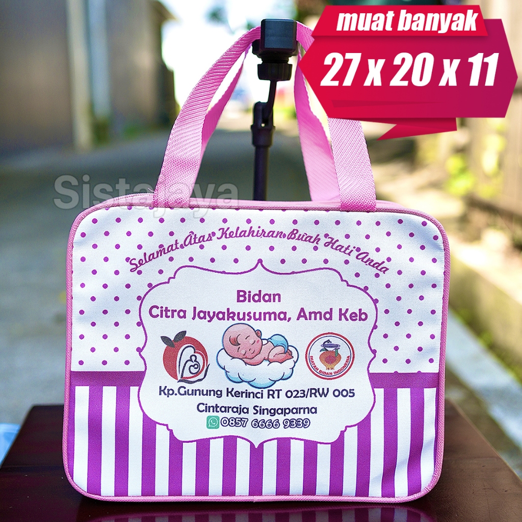 Tas Souvenir Bidan / Tas Partus Bidan / Tas Bidan Souvenir