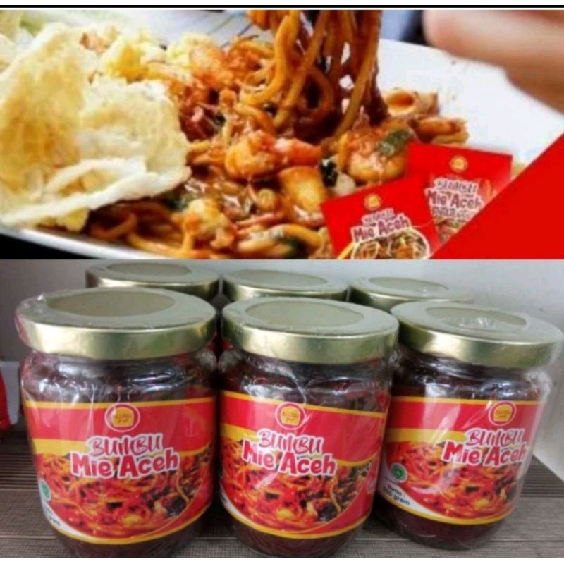 

ALUBU Bumbu Basah Mie Aceh Botol 250 gr. | Original dan Pedas