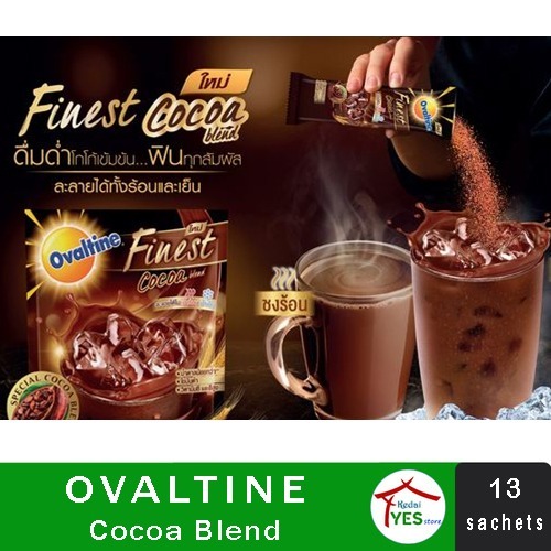 

OVALTINE FINEST COCOA SACHETS Snack Bangkok Thailand