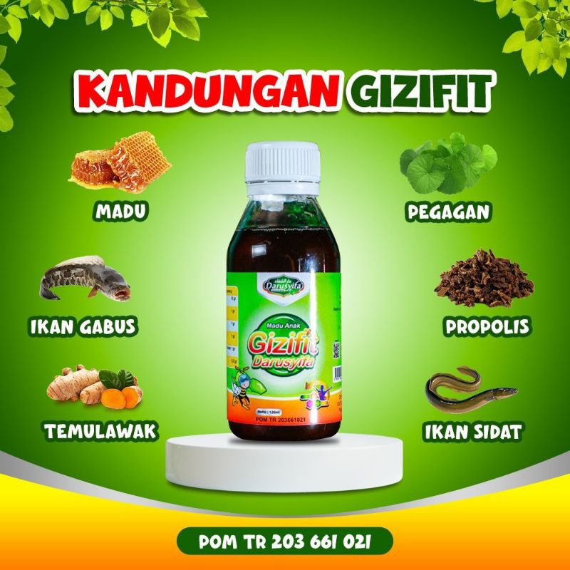 

Madu Gizifit Darusyifa madu anak