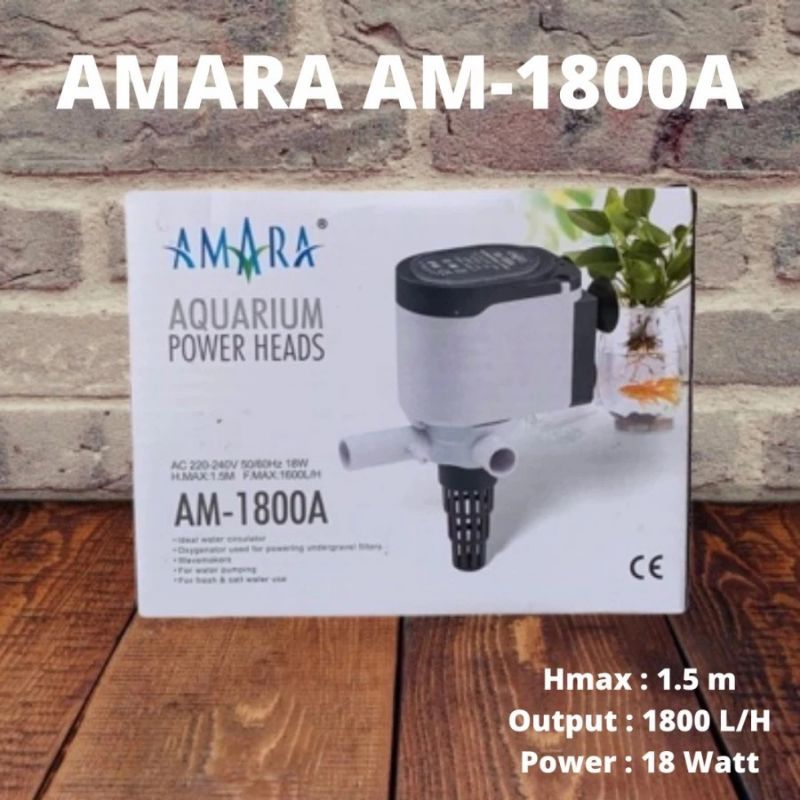 waterpump amara AM1800/ pompa air aquarium AMARA AM 1800