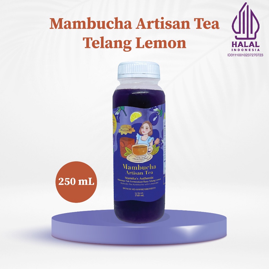 

Terupdate Kombucha Butterfly Pea Lemonade Mambucha 250ml Terkini