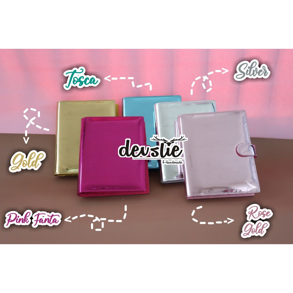 

12.12 BIG SALE FASION BINDER HOLOGRAM A5 RING 20 TERMURAH READY STOK gas !!