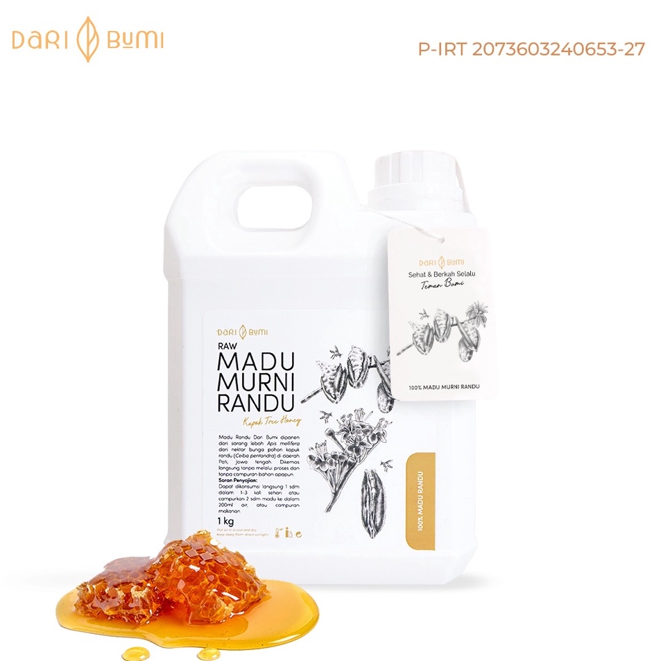 

➘✣✰ Dari Bumi Madu Murni Randu 1 Kg Premium Pure Original Laris