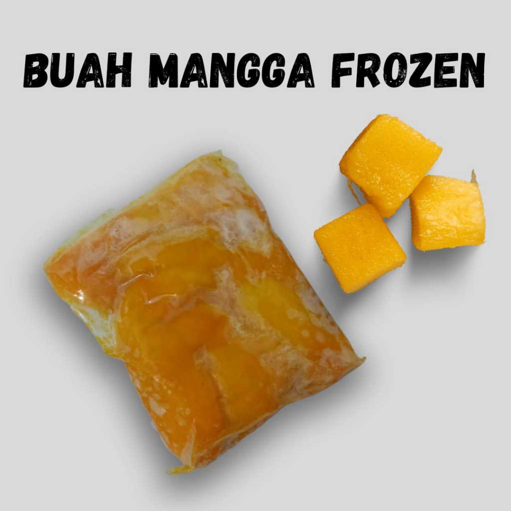 

Mangga beku, mangga arumanis frozen,murah, kemasan 500gr
