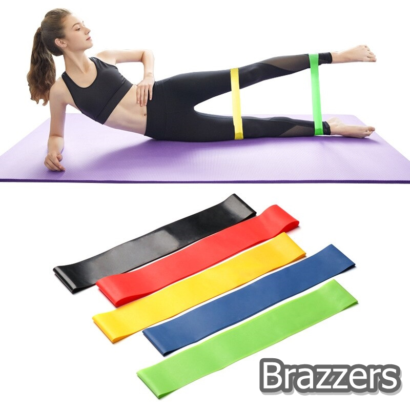 Karet Fitnes Fitness Alat Fitness Perlengkapan Gym Resistance Bands Untuk Olahraga Pilates Yoga Di Rumah Rumahan Multifungsi Pengecil Perut Buncit Wanita Dan Paha