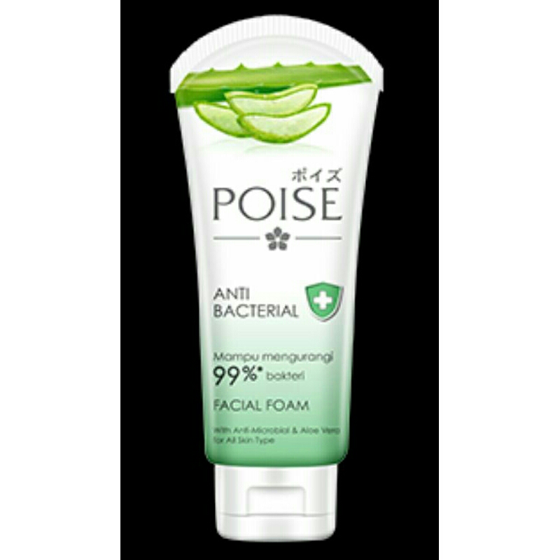 POISE Anti Bacterial Facial Foam