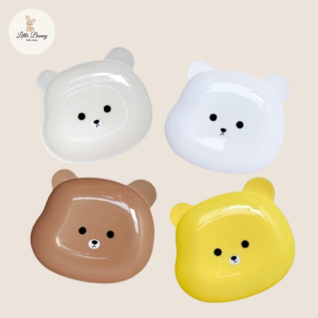 Piring Makan Anak Model Beruang | Piring Snack Piring Makan Anak Berbentuk Beruang Lucu | Piring Luc