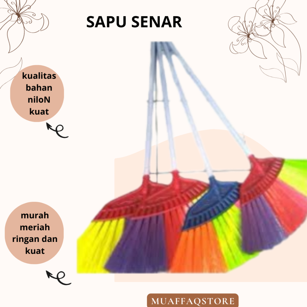 SAPU SENAR/SAPU LANTAI SENAR/SAPU GAGANG PANJANG