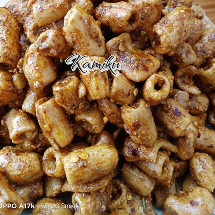 

makaroni bumbu kacang ¼ daun jeruk cikruh / seblak kering / sebring