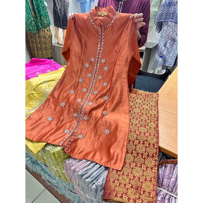 Cod/Kebaya Baju Kurung Payet/Kebaya Baju Kurung modern payet/Kebaya Seragam payet songket/Kebaya Kon